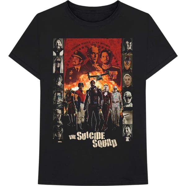 The Suicide Squad Unisex T-Shirt: Team Poster (Small)