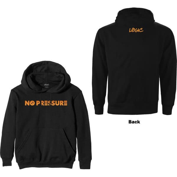Logic Unisex Pullover Hoodie: No Pressure Gradient (Back Print) (X-Large)