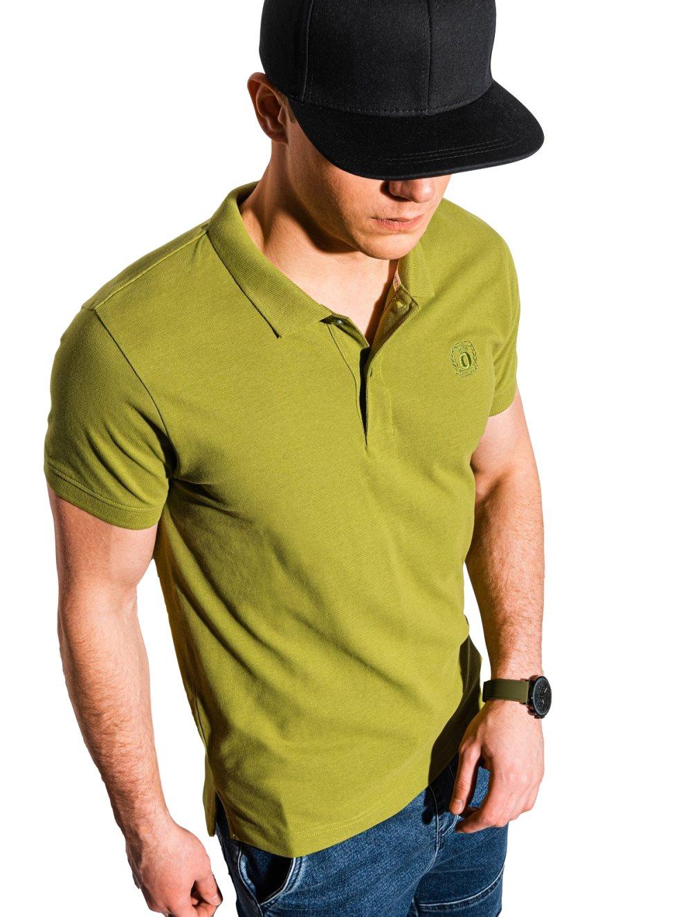 Ombre Pikétröja Herr Polotröja Polo för Män Kortärmad Basic Tee Topp Elegant Simpel Enkel Pojkar T-shirt Tennis Bomull Regular Fit S-XXL