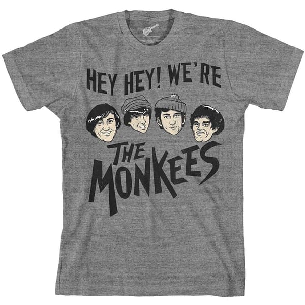 The Monkees Unisex T-Shirt: Hey Hey! (Small)