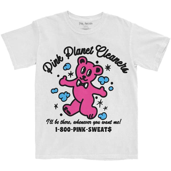 Pink Sweats Unisex T-Shirt: Pink Cleaners (Small)