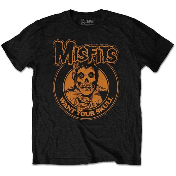 Misfits Unisex T-Shirt: Want Your Skull (Small)