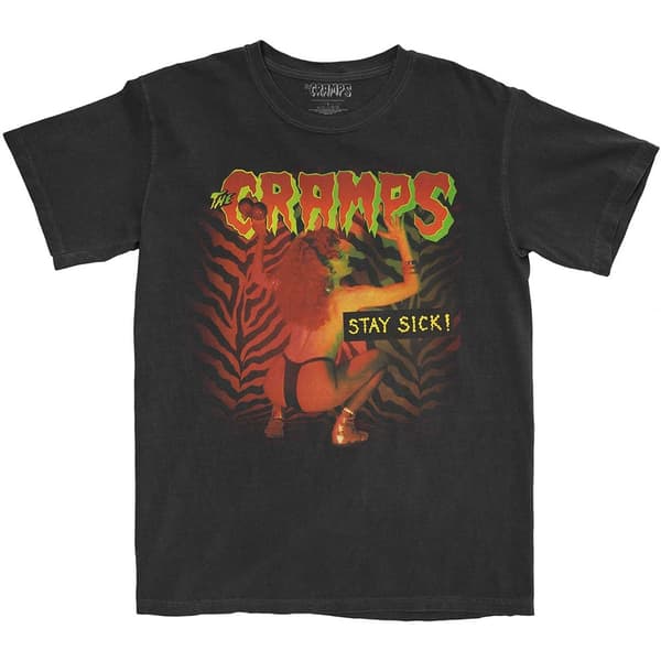 The Cramps Unisex T-Shirt: Stay Sick (Large)