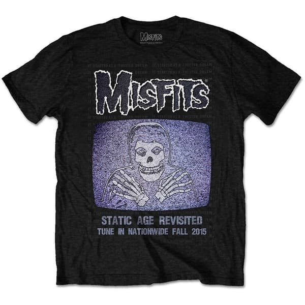 Misfits Unisex T-Shirt: Static (Medium)