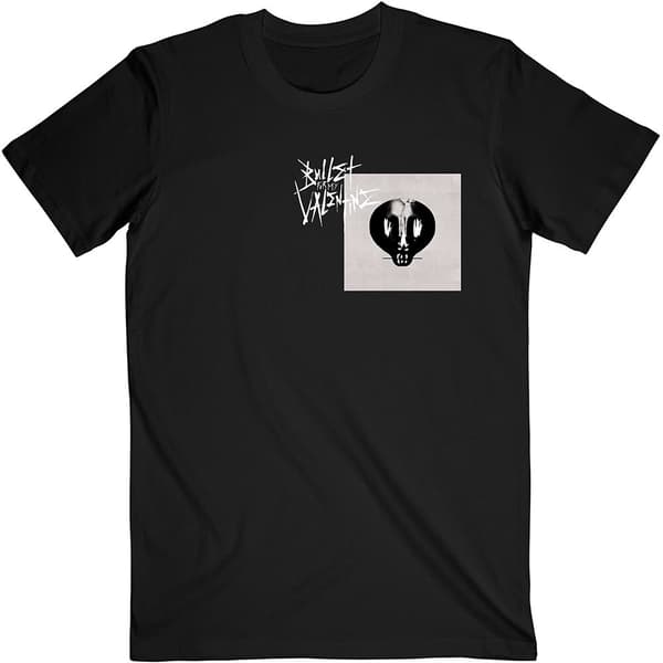 Bullet For My Valentine Unisex T-Shirt: Album Cropped & Logo (Medium)