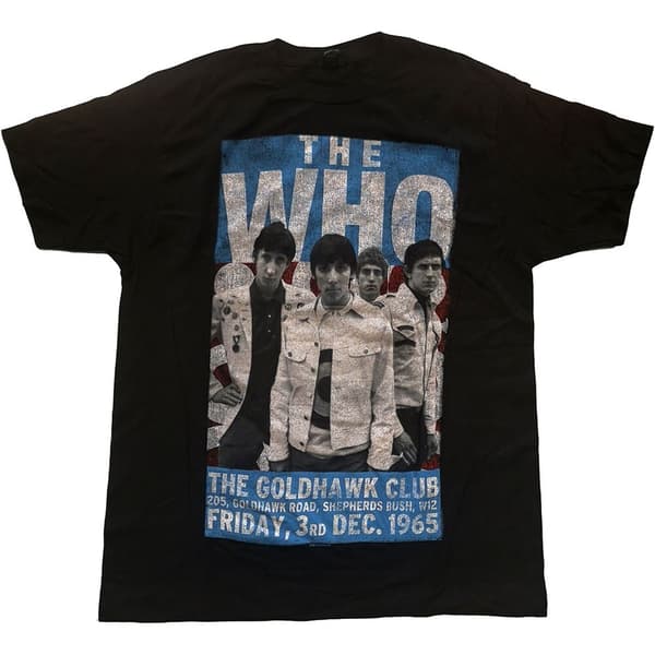 The Who Unisex T-Shirt: The Goldhawk Club 1965 (X-Large)