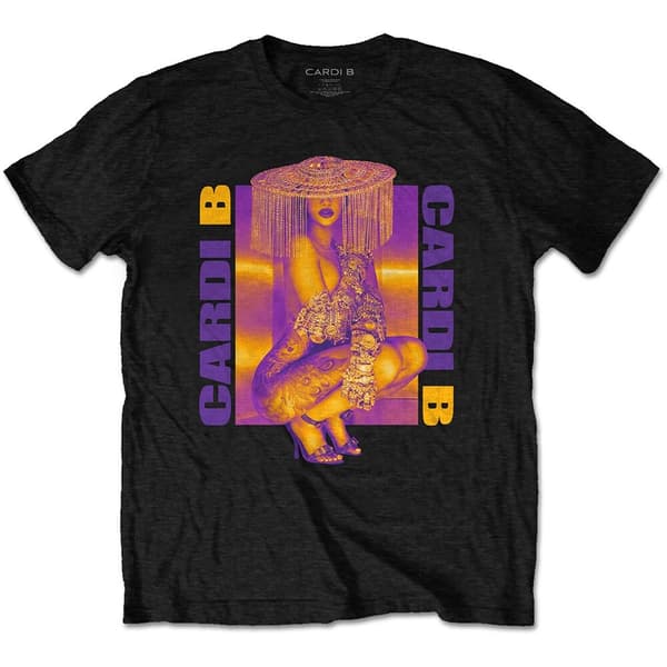Cardi B Unisex T-Shirt: Squat (X-Large)
