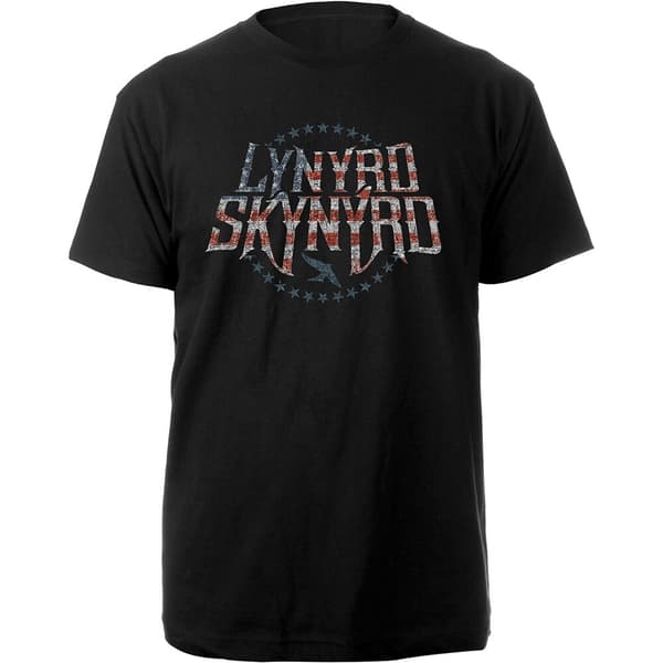 Lynyrd Skynyrd Unisex T-Shirt: Stars & Stripes (X-Large)