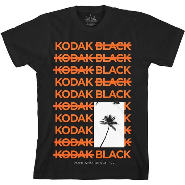 Kodak Black Unisex T-Shirt: Palm (XX-Large)