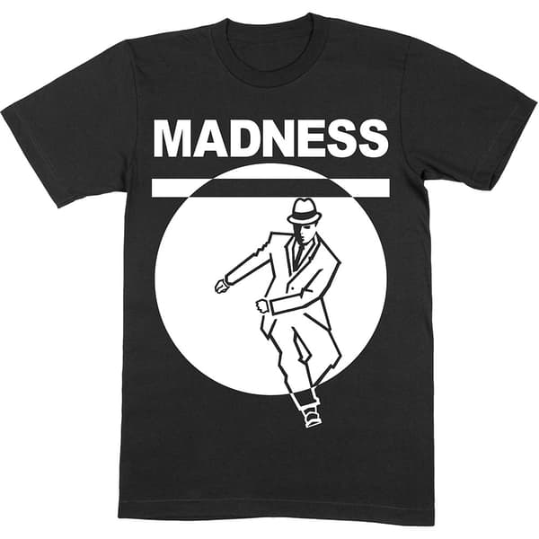 Madness Unisex T-Shirt: Dancing Man (Medium)