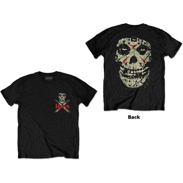 Misfits Unisex T-Shirt: Machete (Back Print) (X-Large)