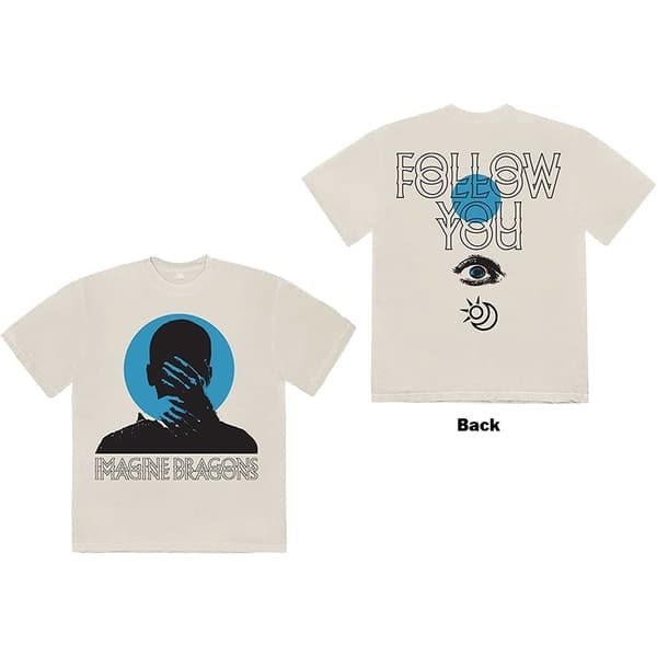 Imagine Dragons Unisex T-Shirt: Follow You (Back Print) (XX-Large)