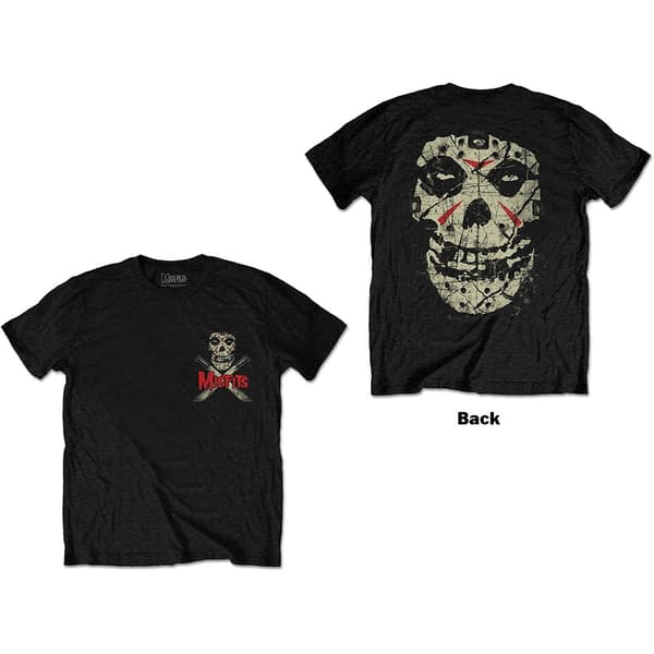 Misfits Unisex T-Shirt: Machete (Back Print) (XX-Large)