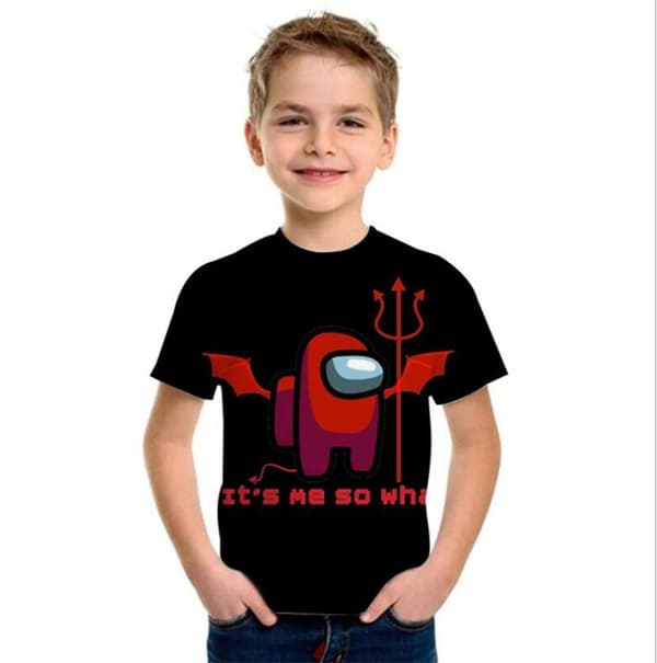 Meistä Barn T-Shirt Game Crewmate 3. malli