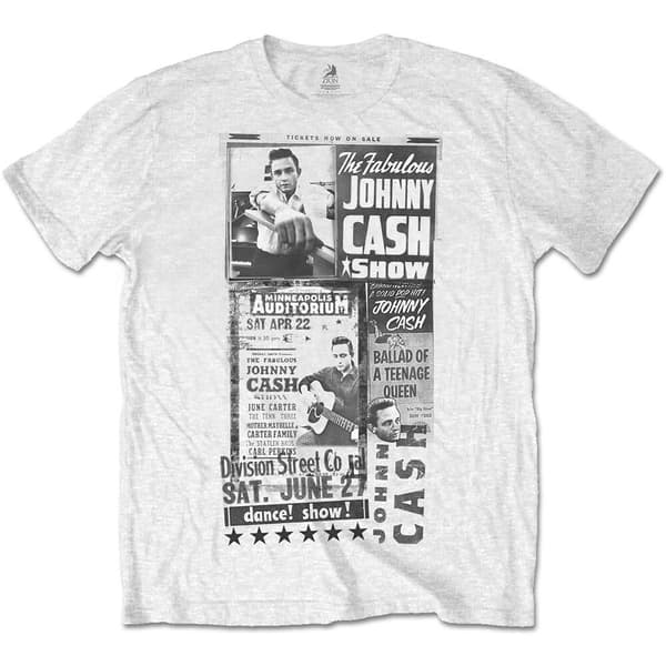 Johnny Cash Unisex T-Shirt: The Fabulous Johnny Cash Show (XXX-Large)