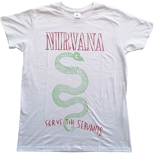 Nirvana Unisex T-Shirt: Serve The Servants (Large)
