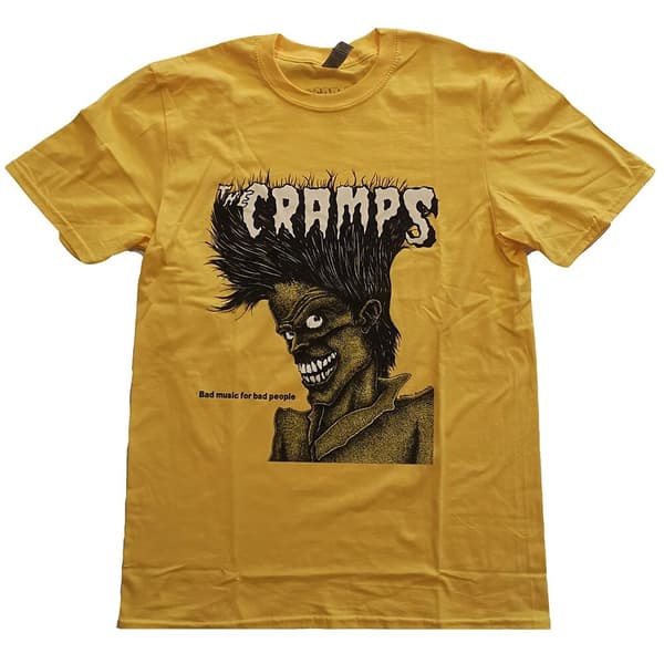 The Cramps Unisex T-Shirt: Bad Music (XX-Large)