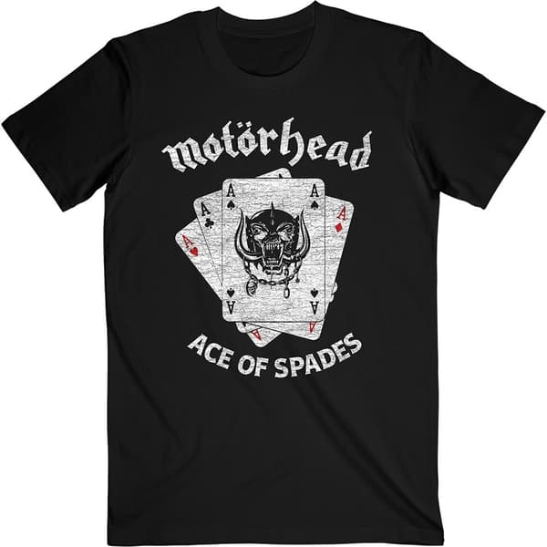 Motorhead Unisex T-Shirt: Flat War Pig Aces (XX-Large)
