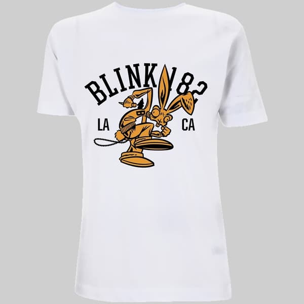 Blink-182 Unisex T-Shirt: College Mascot (Small)