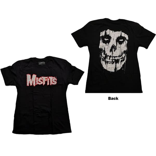 Misfits Unisex T-Shirt: Streak (Back Print) (Small)