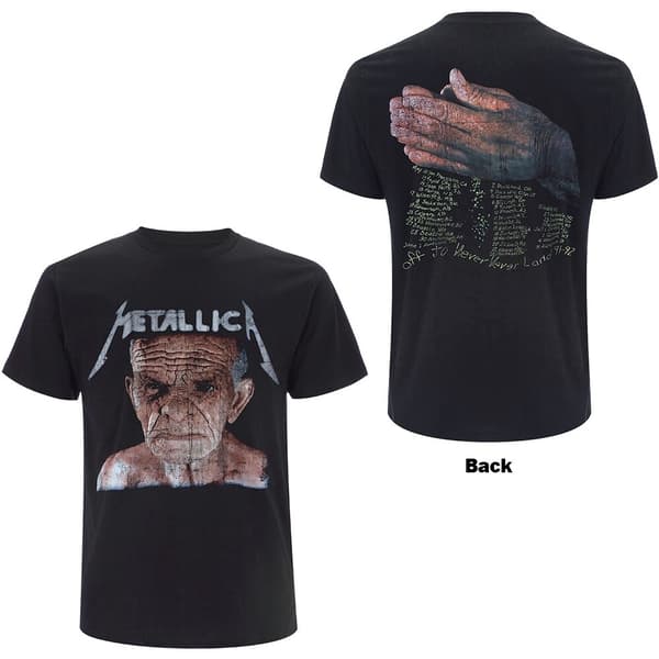 Metallica Unisex T-Shirt: Neverland (Back Print) (X-Large)