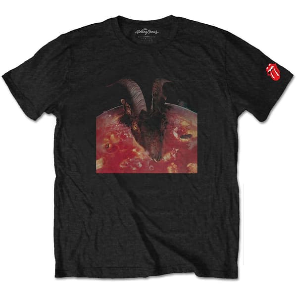 The Rolling Stones Unisex T-Shirt: Goats Head Soup (Back Print) (Large)