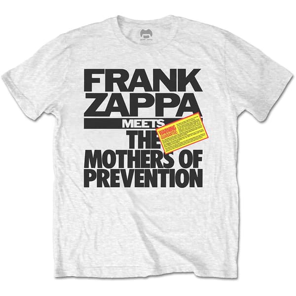 Frank Zappa Unisex T-Shirt: The Mothers of Prevention (Small)