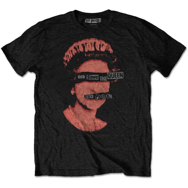 The Sex Pistols Unisex T-Shirt: God Save The Queen (Medium)