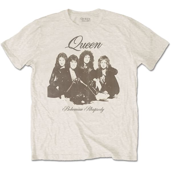 Queen Unisex T-Shirt: Bo Rhap Portrait (Medium)