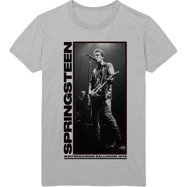 Bruce Springsteen Unisex T-Shirt: Wintergarden Photo (XX-Large)