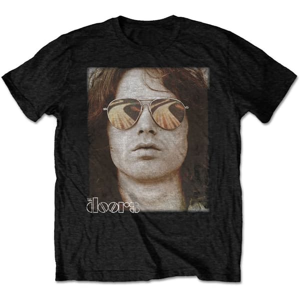 The Doors Unisex T-Shirt: Jim Face (XX-Large)