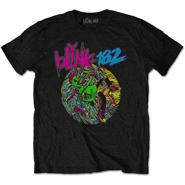Blink-182 Unisex T-Shirt: Overboard Event (XX-Large)