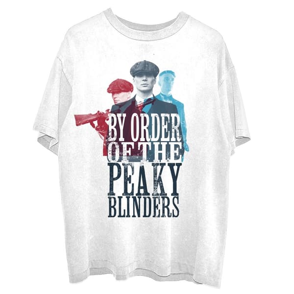 Peaky Blinders Unisex T-Shirt: 3 Tommys (Medium)