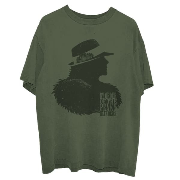 Peaky Blinders Unisex T-Shirt: Polly Outline (Large)