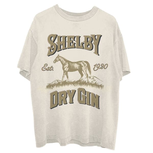 Peaky Blinders Unisex T-Shirt: Shelby Dry Gin (Small)