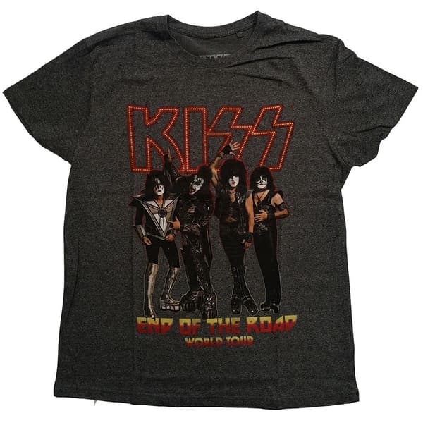 KISS Unisex T-Shirt: End of the Road Tour (X-Small)