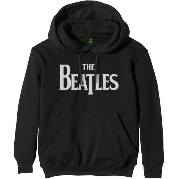 The Beatles Unisex Pullover Hoodie: Drop T Logo (Small)