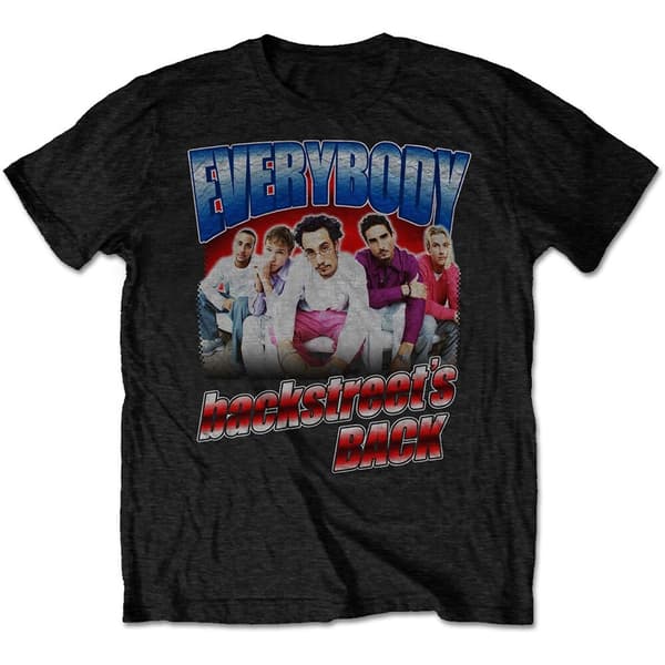 Backstreet Boys Unisex T-Shirt: Everybody (Medium)