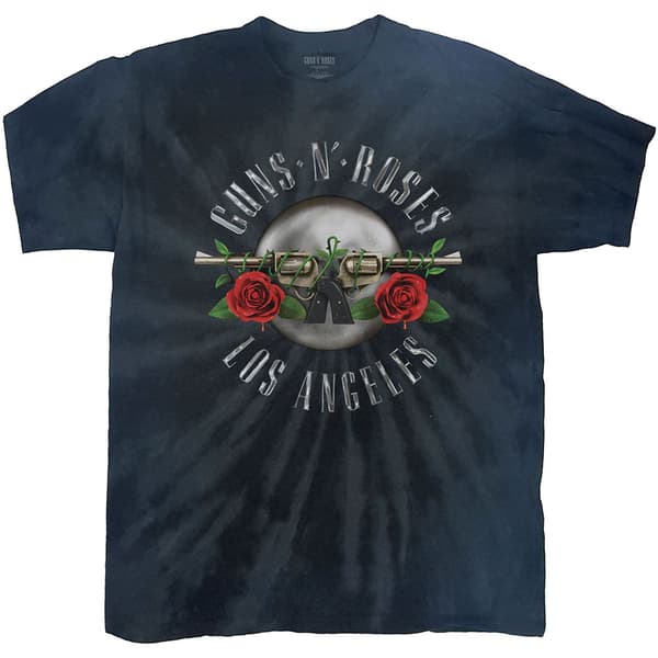 Guns N' Roses Unisex T-Shirt: Los Angeles (Dip-Dye) (XX-Large)