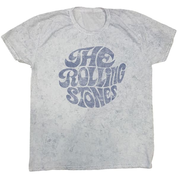 The Rolling Stones Unisex T-Shirt: 70's Logo (Dip-Dye) (XX-Large)