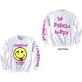 Miniatyrbilde 1 av 3: Yungblud Unisex Sweatshirt: Raver Smile (Back & Arm Print) (XX-Large)