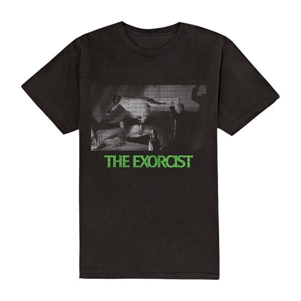 Warner Bros Unisex T-Shirt: Exorcist Graphic Logo (XX-Large)