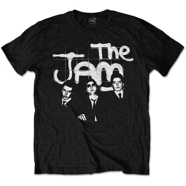 The Jam Unisex T-Shirt: B&W Group Shot (Small)