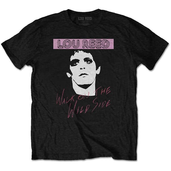 Lou Reed Unisex T-Shirt: Walk On The Wild Side (Medium)
