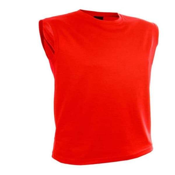 T-shirt til Mænd uden Ærmer 144725. Farve - Hvid, Størrelse - S