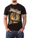 Miniatyrbild 1 av 4: Judas Priest T Shirt Touch Of Evil Live band logo Official Mens Black