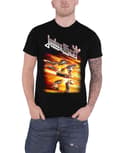 Miniatyrbild 1 av 4: Judas Priest T Shirt Firepower Album Band Logo Official Mens Black