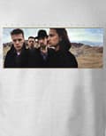 Miniatyrbild 3 av 3: U2 T Shirt Joshua Tree Photo 2017 European Tour Official Mens White ex Tour