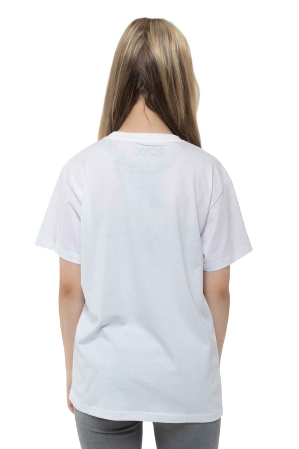 Billie Eilish Kids T Shirt Airbrush Photo logo Official White (Ages 5-14 yrs)