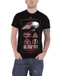 Miniatyrbild 1 av 4: Led Zeppelin T Shirt UK Tour 71 Band Logo Official Mens Black